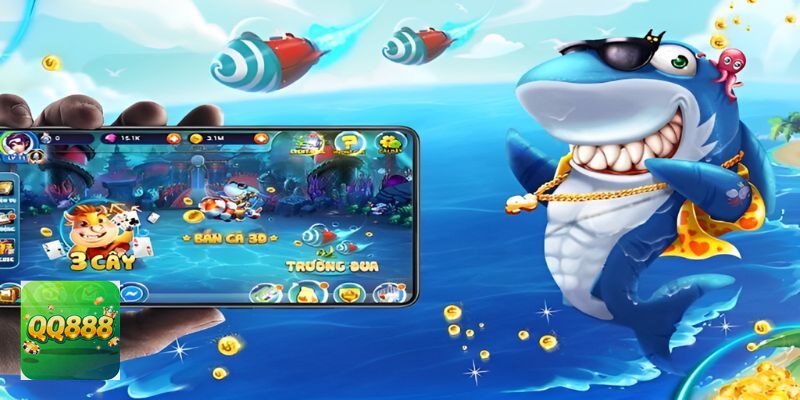 Bắn cá đổi thưởng - Kết hợp đúng loại súng và tính năng hỗ trợ