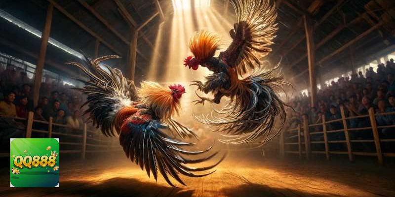 Đá gà đòn - Đòn lối được đặt lên trên tốc độ kết thúc